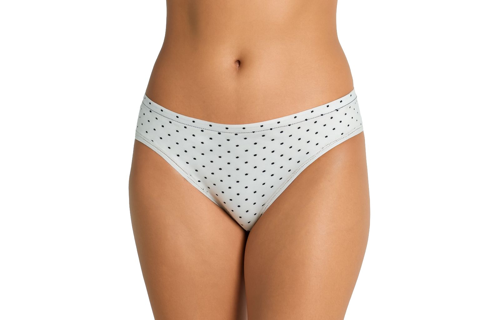 Lands' End Women's Bikini True Solutions Light Weight Microfiber Basics 3 Pack Panties