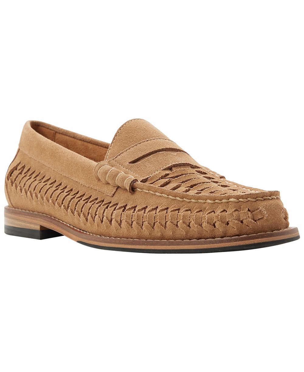 G.H.BASS Men's Lexington Cushioned Breathable Leather Loafers