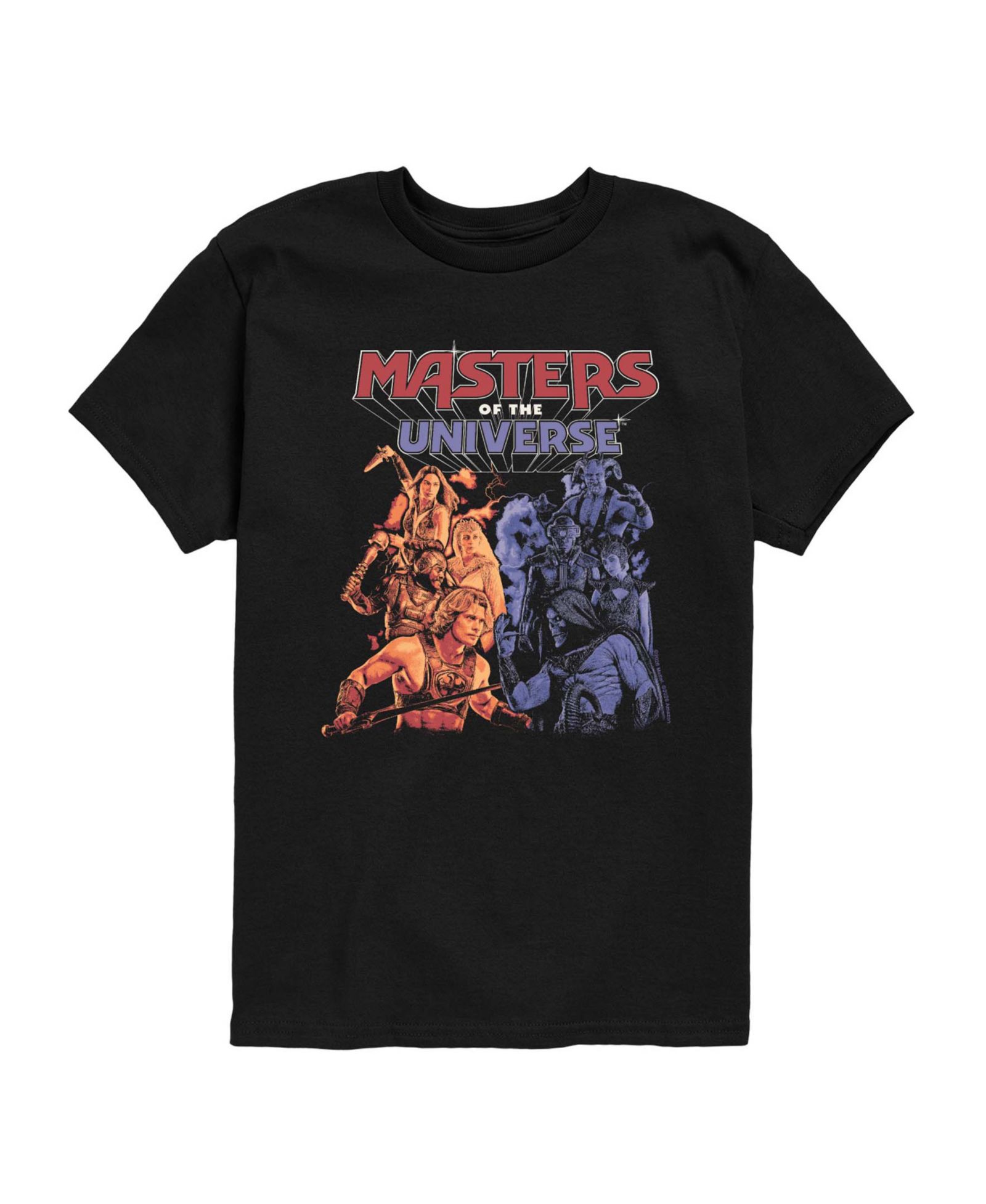 Детская футболка Hybrid с коротким рукавом и принтом Masters of the Universe