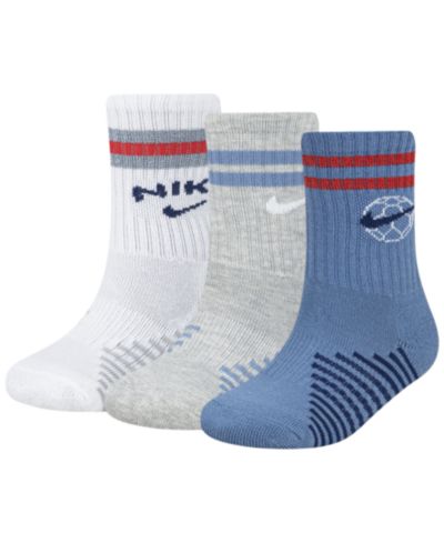 Детские носки Nike Boys' 4-7 Goal Mode Crew, 3-Pack