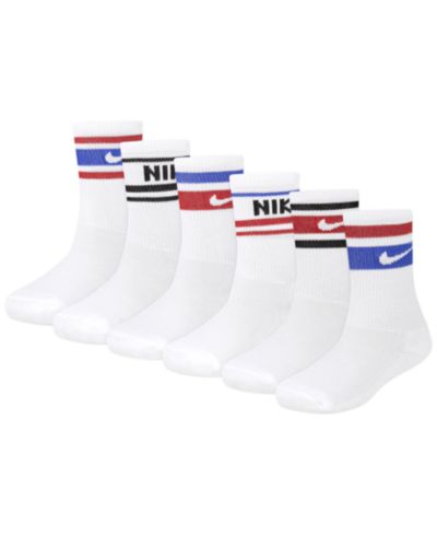 Nike Детские носки Varsity Cushioned Crew, 6-Pack