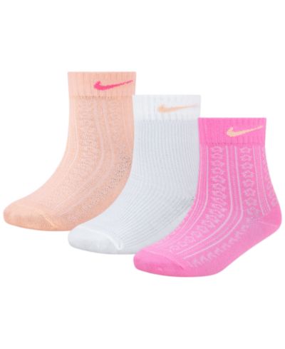 Nike Детские носки Pointelle, 3 шт.