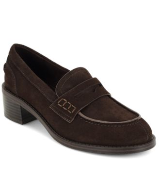 Dark Brown Suede