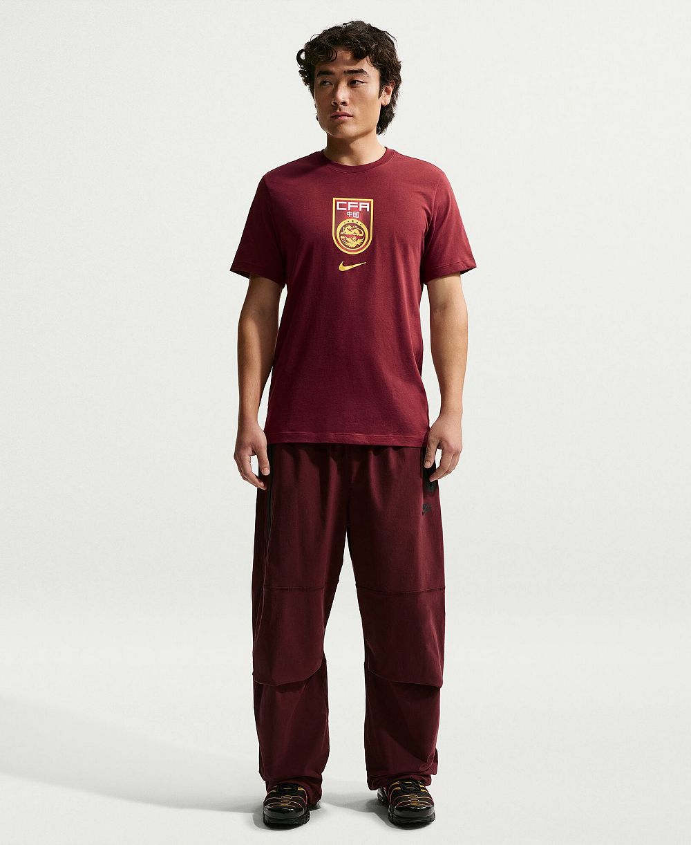 Мужская футболка Nike Red China National Team Crest