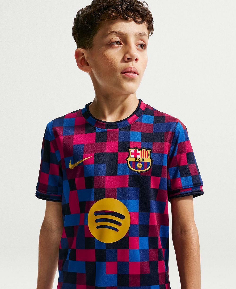 Nike детская джерси Barcelona 2026/27 Home Pre-Match