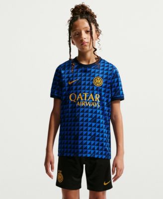 мужская и женская выездная тренировочная джерси nike inter milan 2026/27 синего цвета