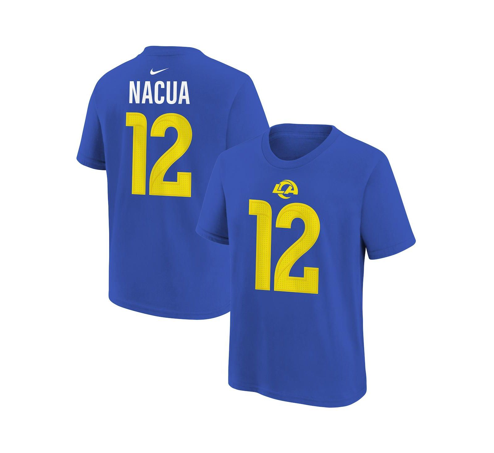 Nike футболка Puka Nacua Los Angeles Rams для мальчиков и девочек