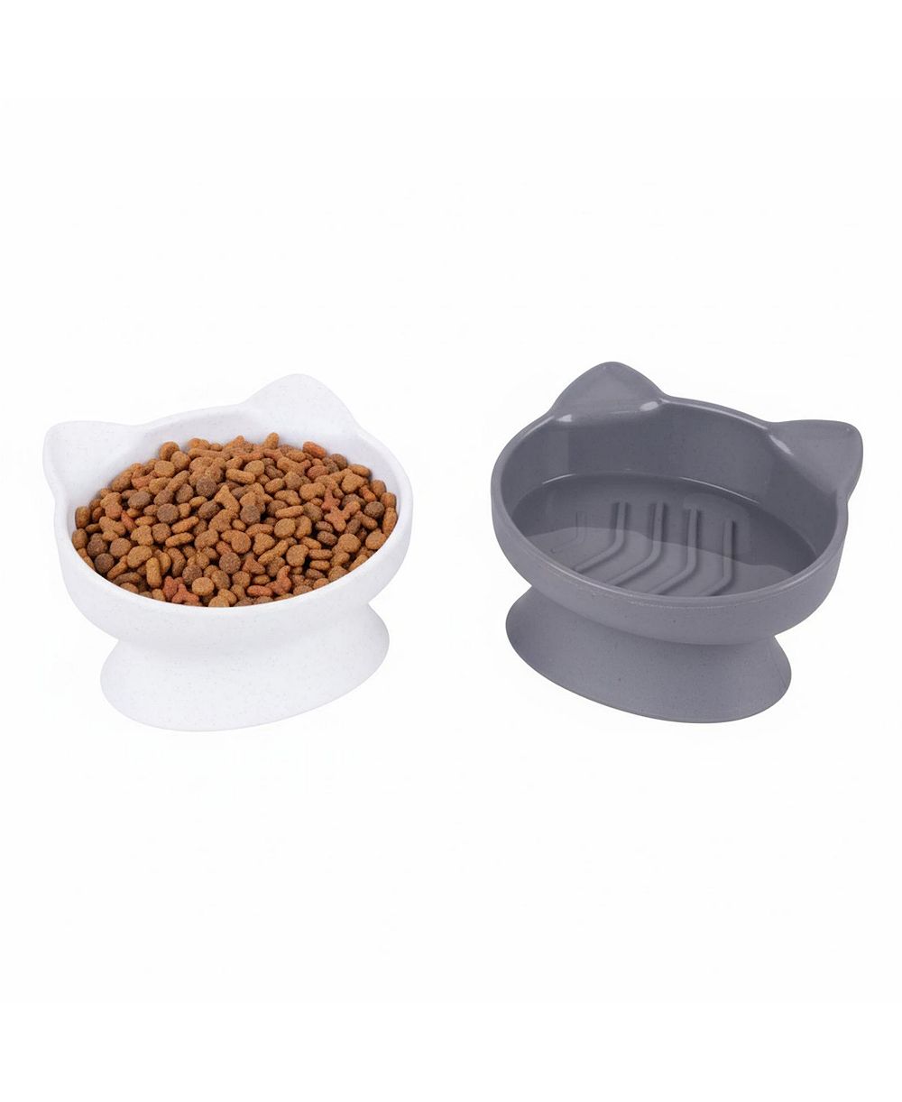 Набор мисок для еды и воды ARONKL Elevated Cat Food Water Bowls (2 шт.)