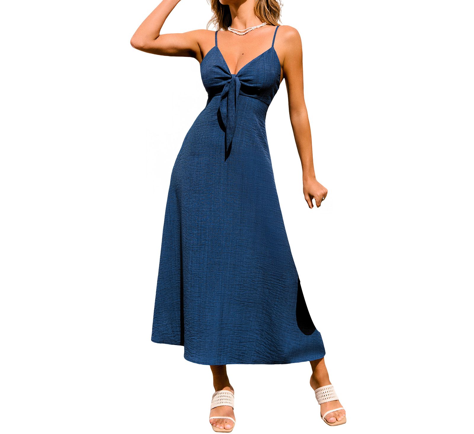 Cupshe Women's Pier Afternoon Maxi Beach Dress