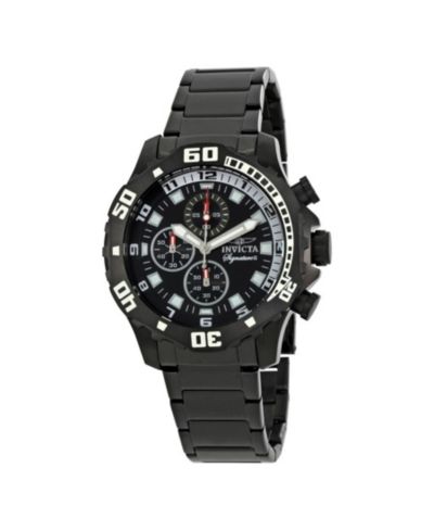 Invicta Men's 7335 Signature Quartz Chronograph Dial Watch