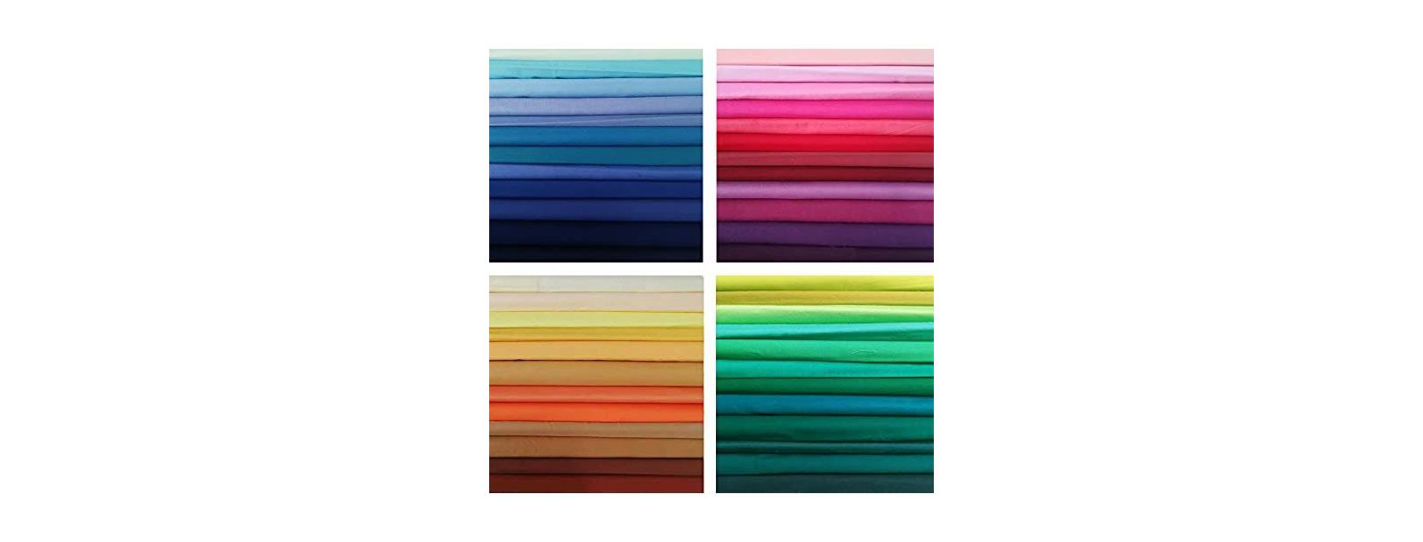 GNUADZ 50 PCS 5" Precut Cotton Fabric Squares Sewing Quilting Craft Patchwork