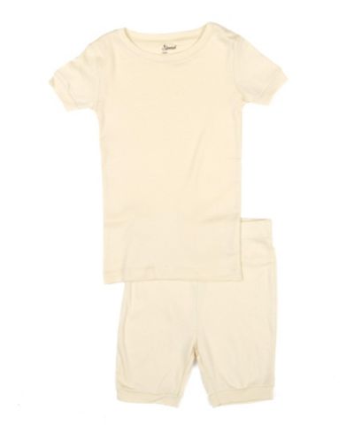 Leveret Toddler Matching Family Two Piece Cotton Short Sleeve Shirt and Shorts Pajamas
