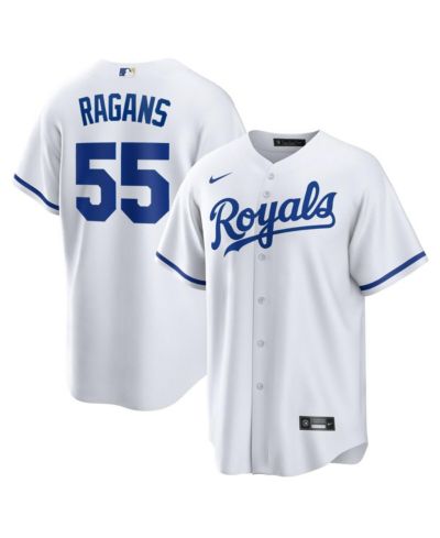 Nike Мужской Cole Ragans White Kansas City Royals Home Replica Jersey