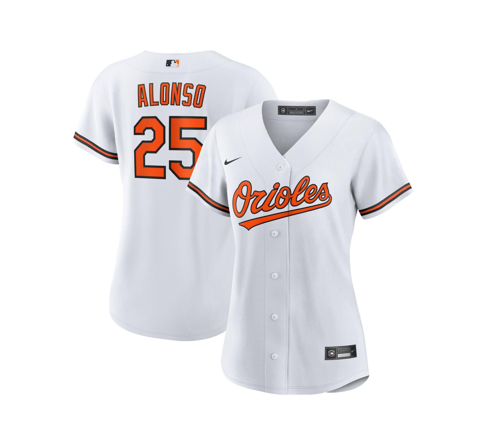 Джерси Nike Women's Pete Alonso White Baltimore Orioles Home Replica Jersey