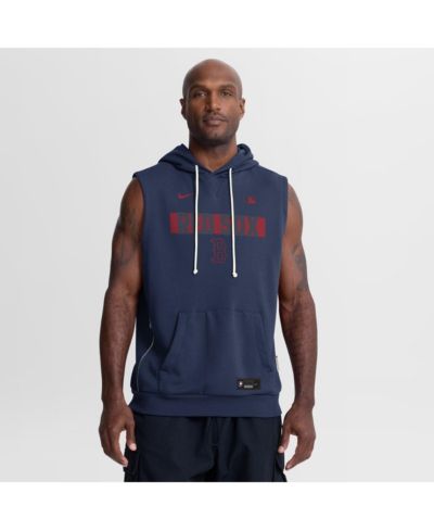 Nike Мужской бесрукавный худи Dri-FIT Boston Red Sox Authentic Collection Standard Issue Navy