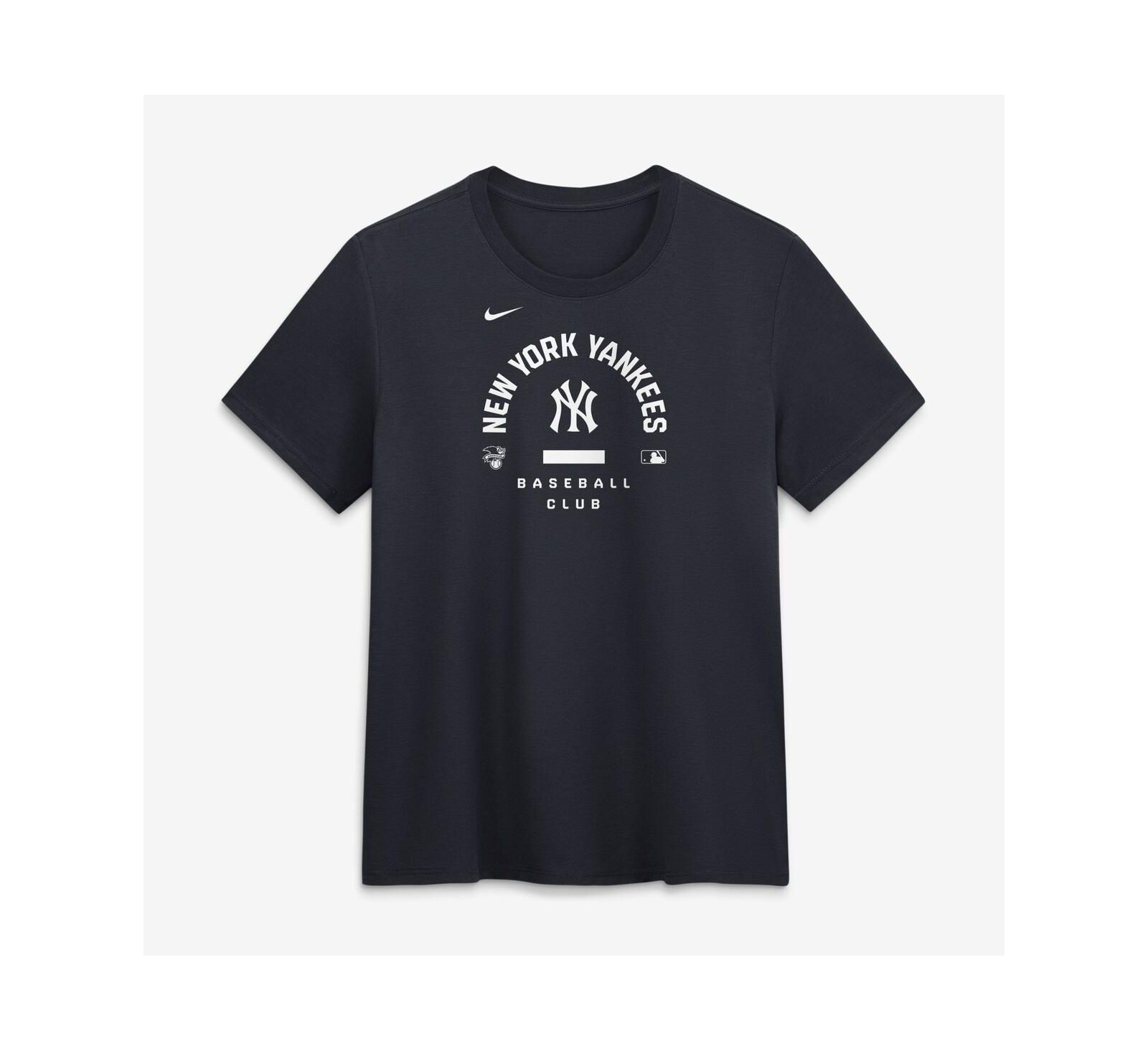 Nike Women's Navy New York Yankees Authentic Collection Early Work Tri-Blend Dri-FIT T-Shirt