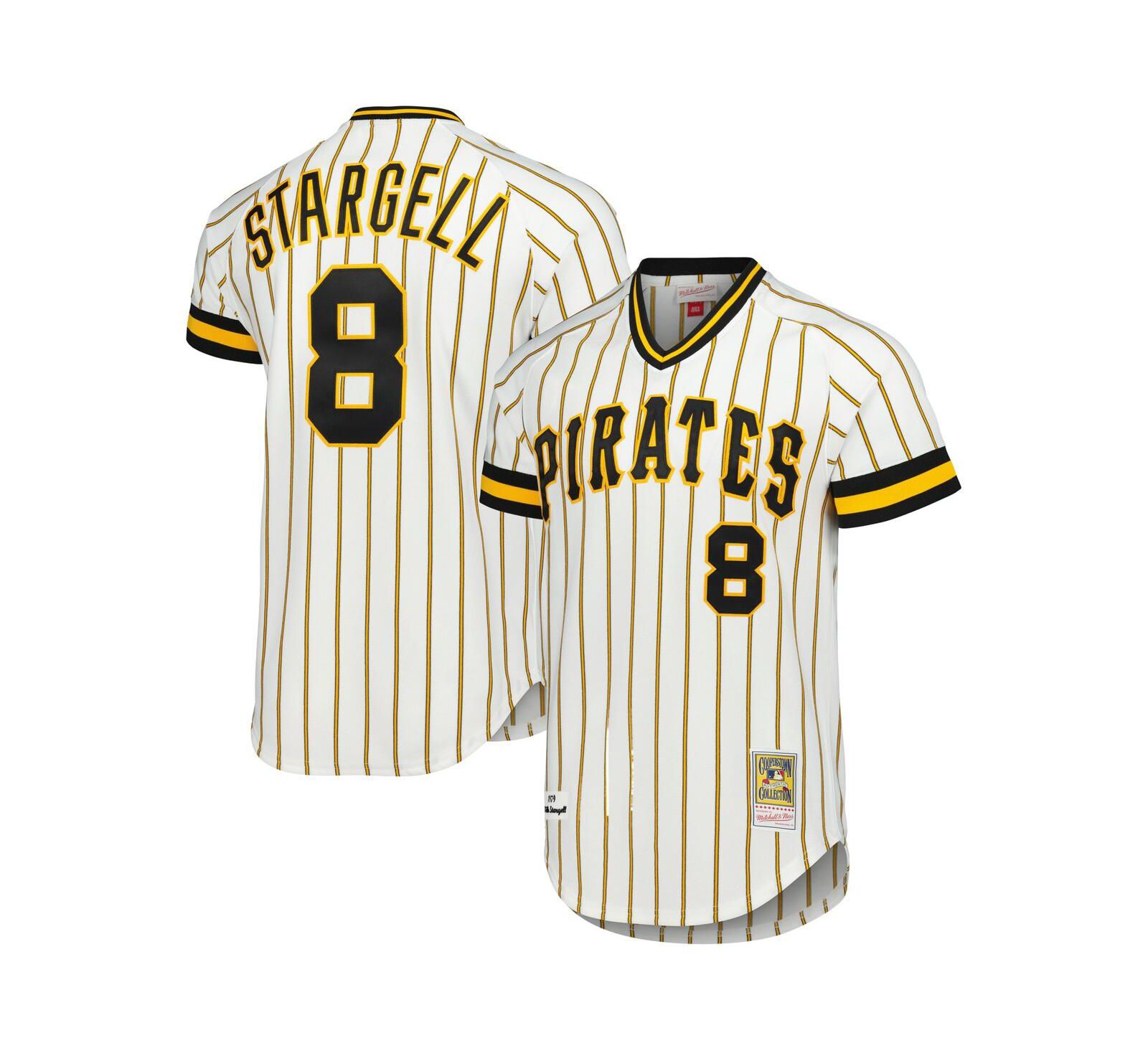Мужская джерси Mitchell & Ness Willie Stargell White Pittsburgh Pirates Cooperstown Collection 1979 Authentic