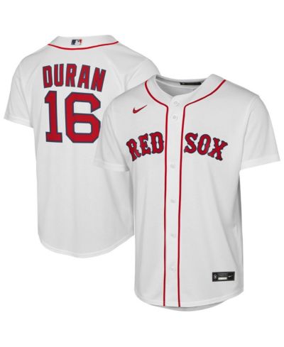 Nike Big Boys and Girls Jarren Duran White Boston Red Sox Home Replica Player Jersey
