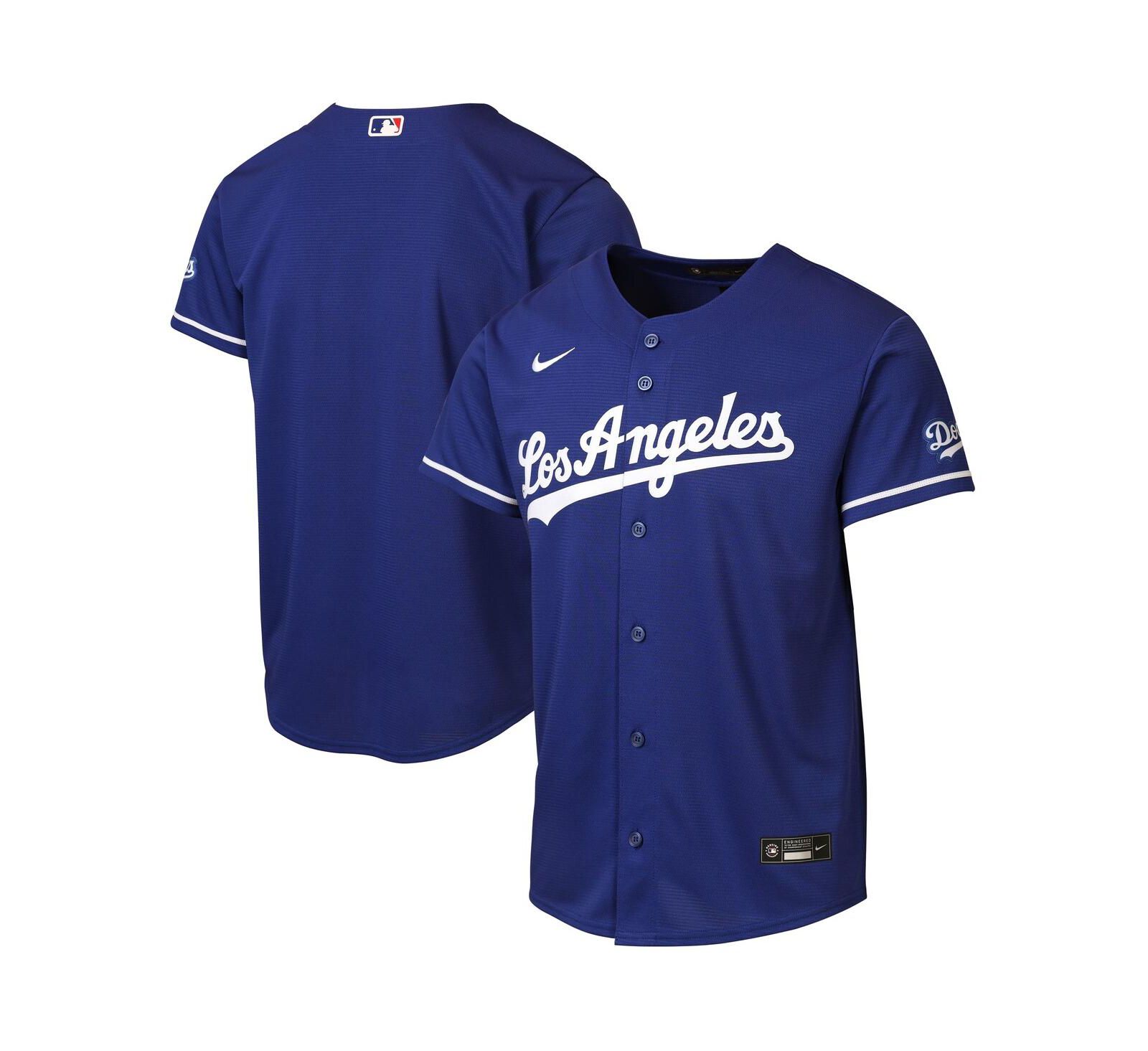 Мужская и женская игровая джерси Лос-Анджелес Доджерс Royal Stadium Jersey для детей Nike