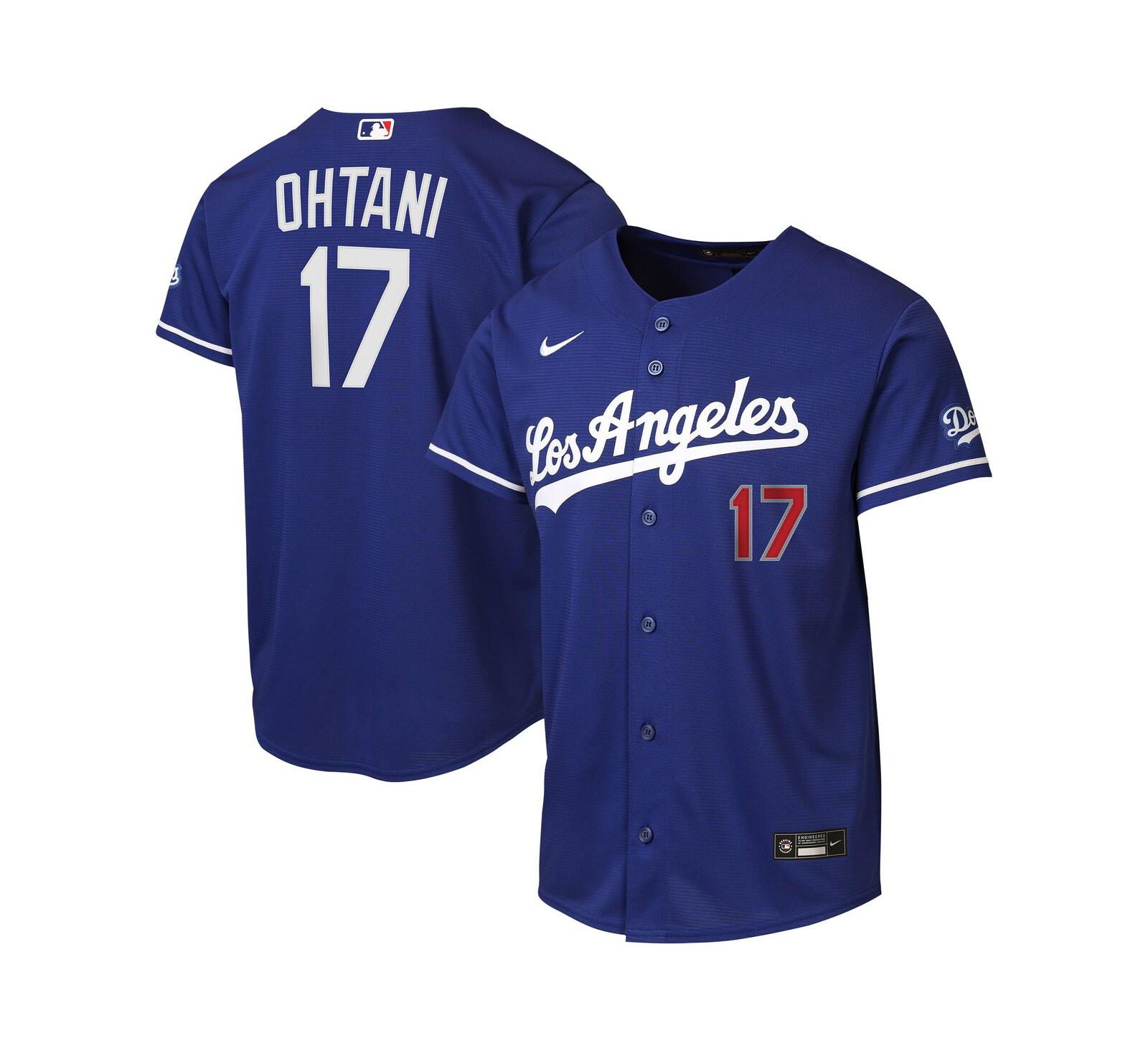Nike Big Boys and Girls Shohei Ohtani Royal Los Angeles Dodgers Alternate Stadium Jersey