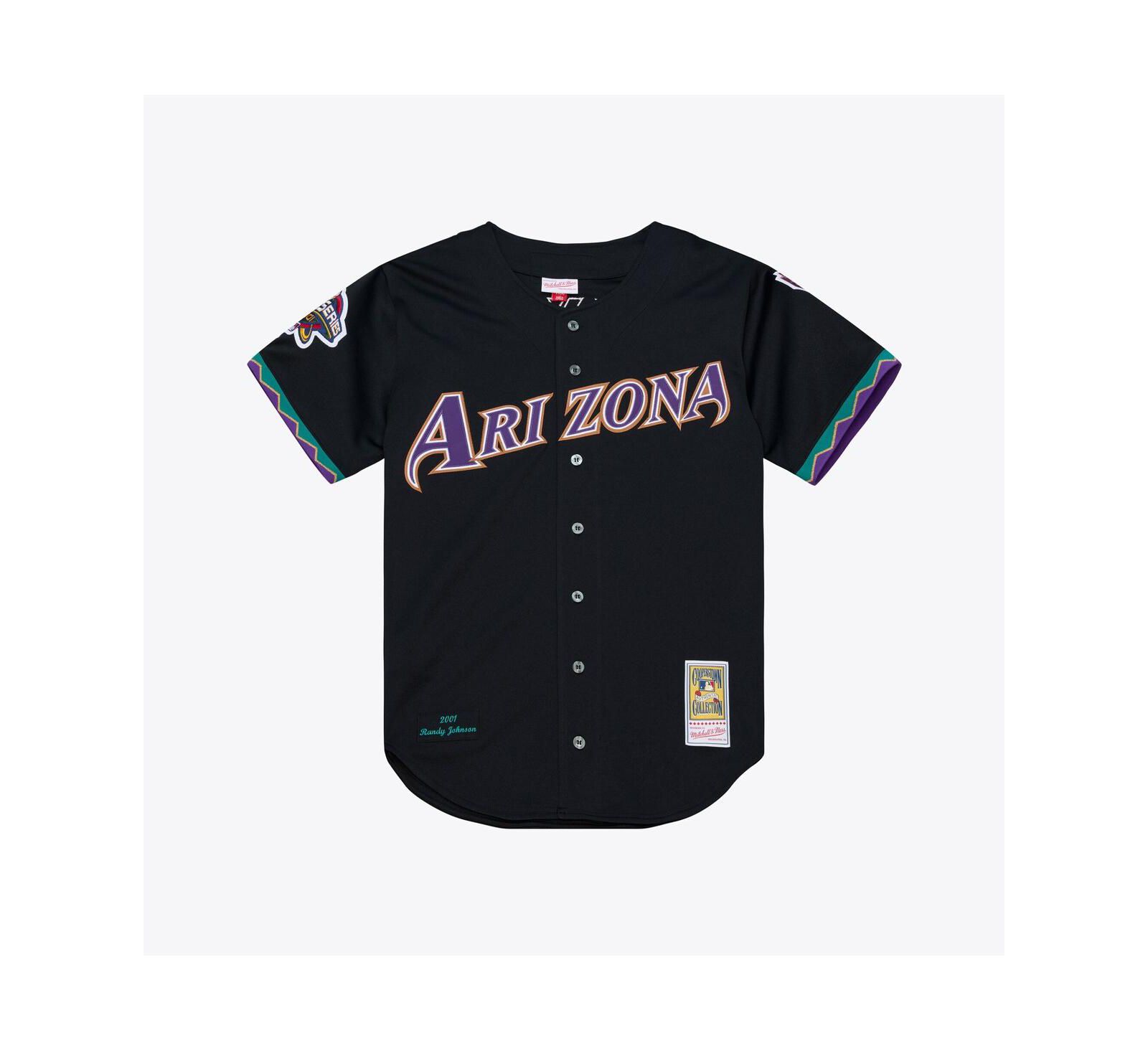 Мужская джерси Mitchell & Ness Randy Johnson Arizona Diamondbacks 2001