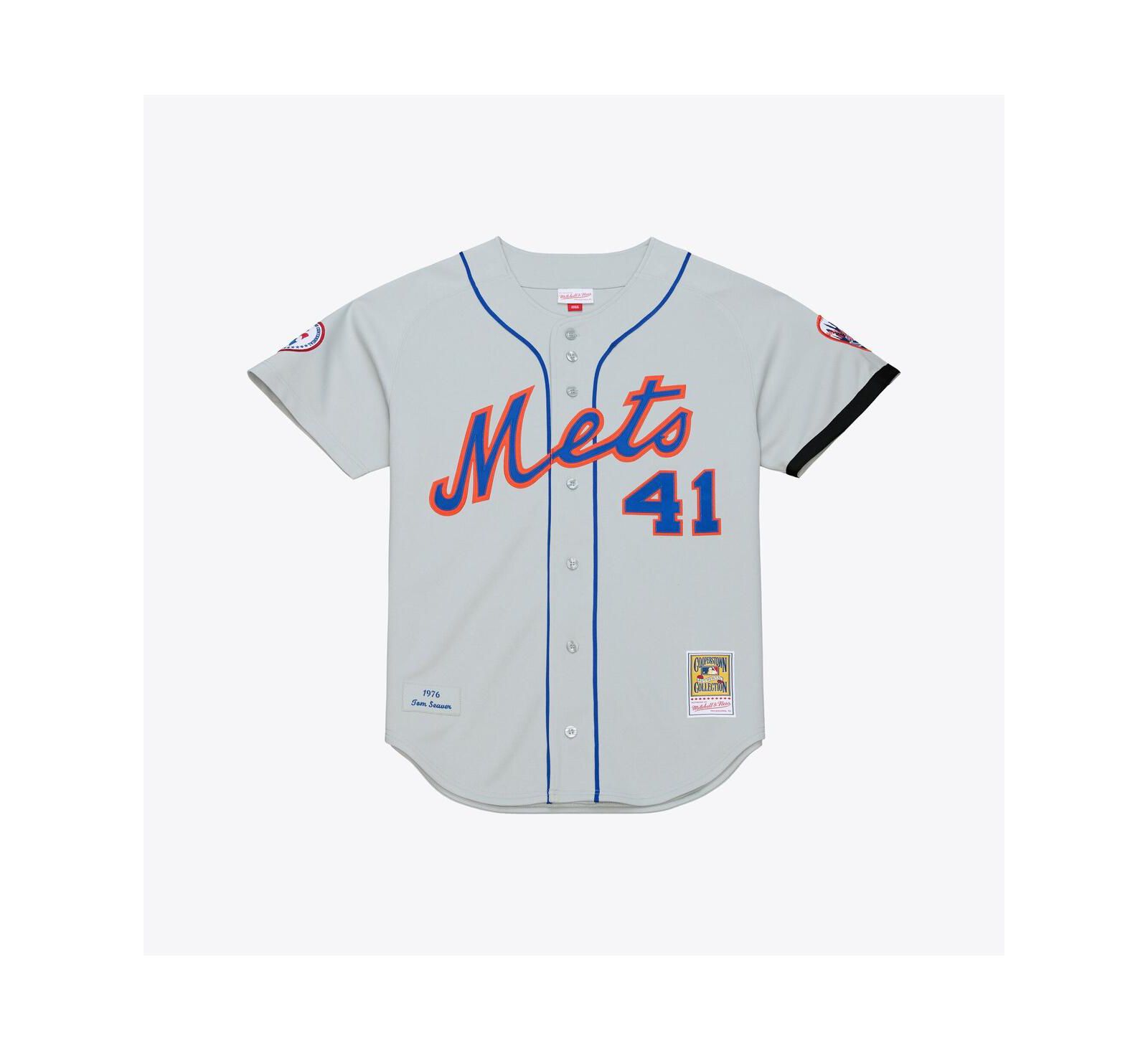 Mitchell & Ness мужская джерси Tom Seaver New York Mets 1976 Authentic серая
