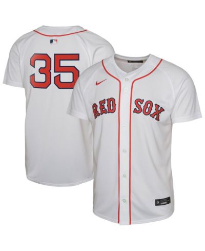 Nike джерси Garrett Crochet Boston Red Sox для мальчиков и девочек, белая