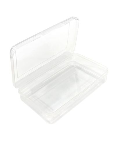 GNUADZ Clear Pencil Case Plastic Stackable Box School Classroom Supply