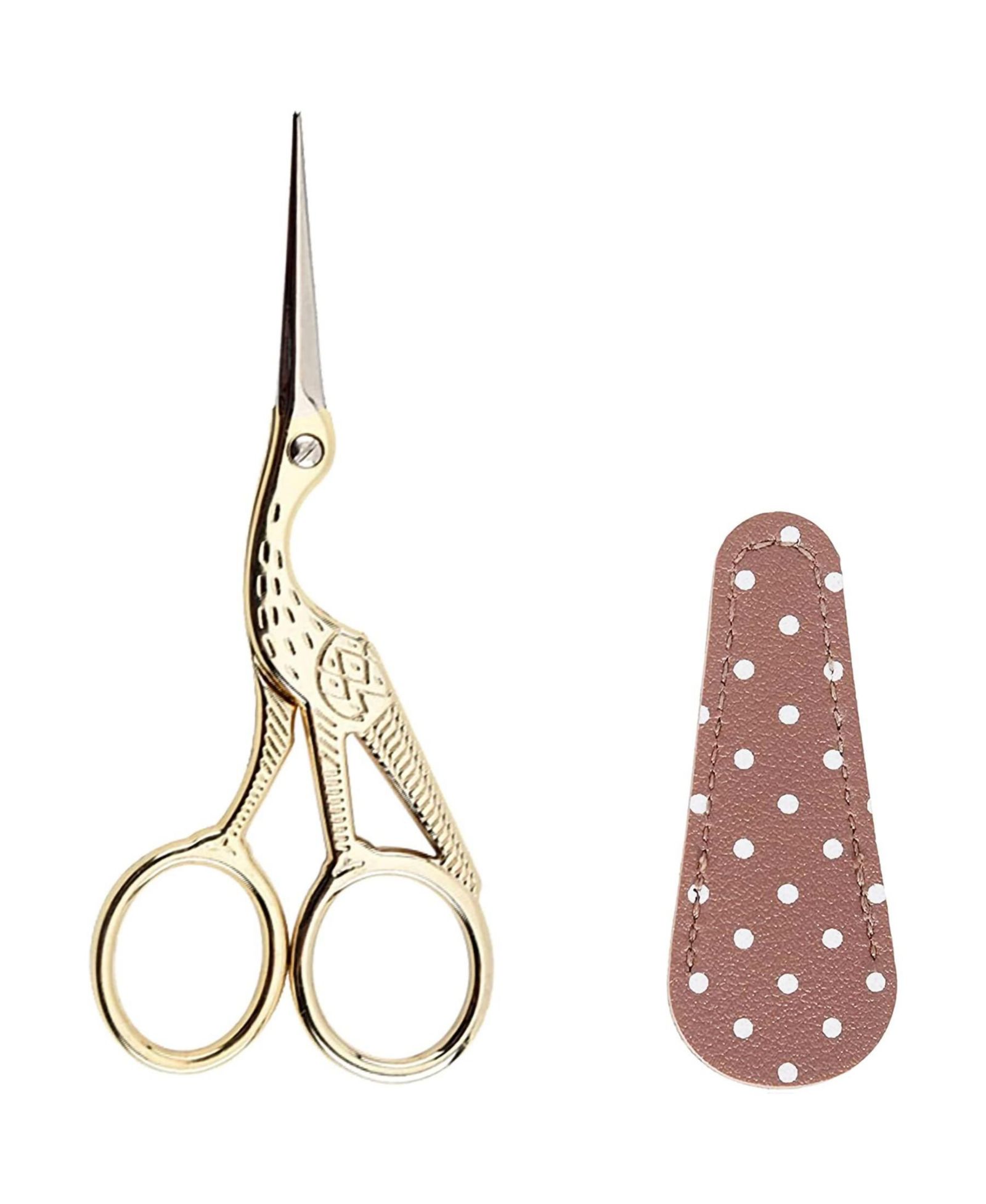 GNUADZ 4.5” Stainless Steel Embroidery Tip Tool for Knitting Cross Sewing Handcraft DIY
