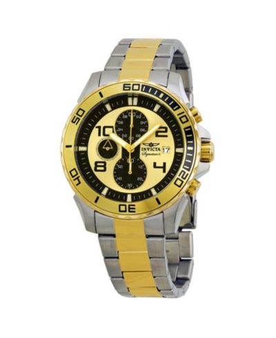 Invicta Men's 7391 Signature Quartz Chronograph Dial Watch