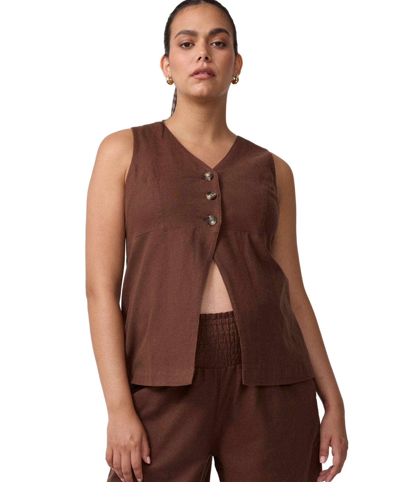 Ingrid + Isabel Maternity Ingrid & Isabel Postpartum Linen Jumpsuit