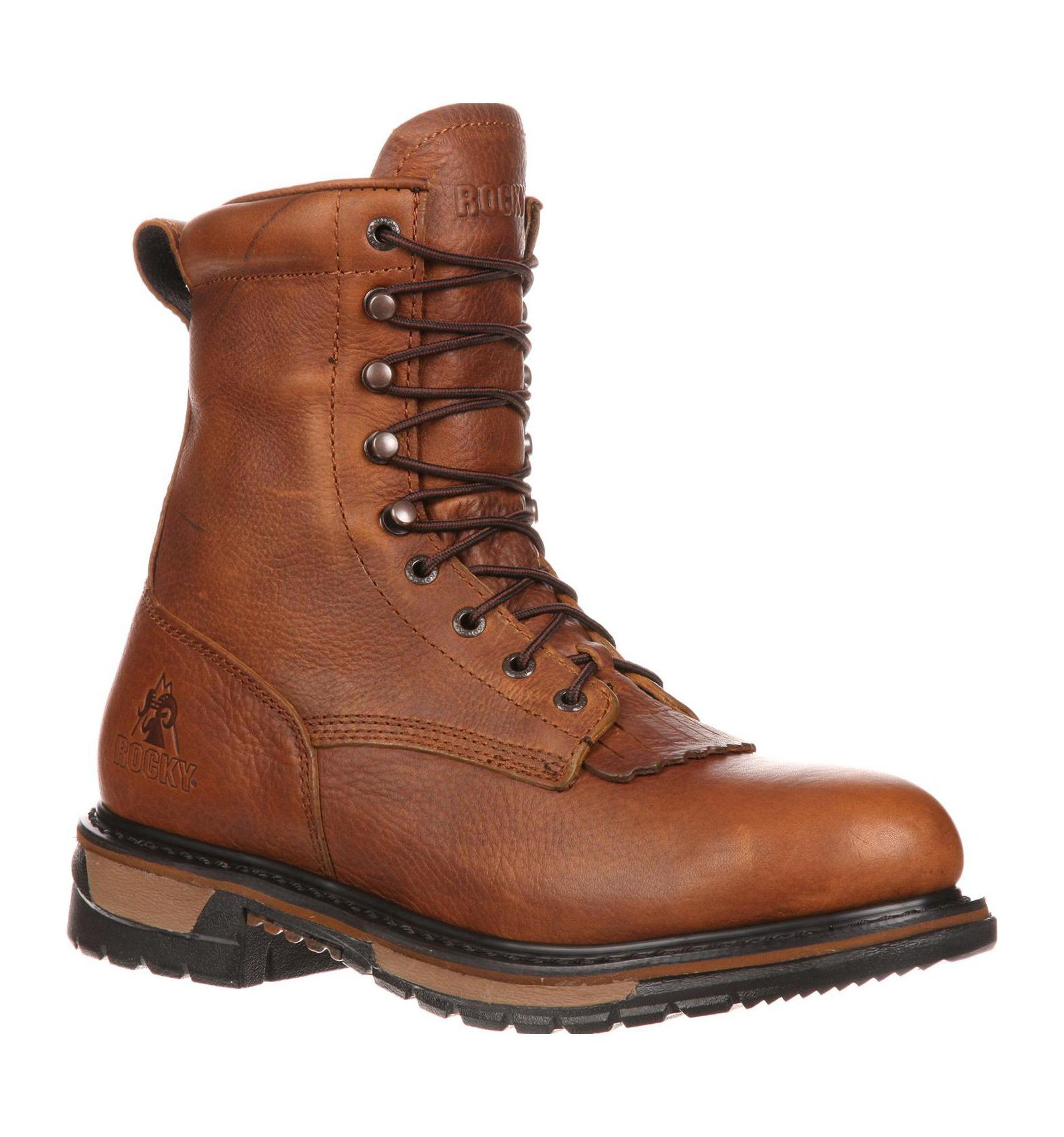 ROCKY Men's Original Ride Lacer Waterproof Western Boots