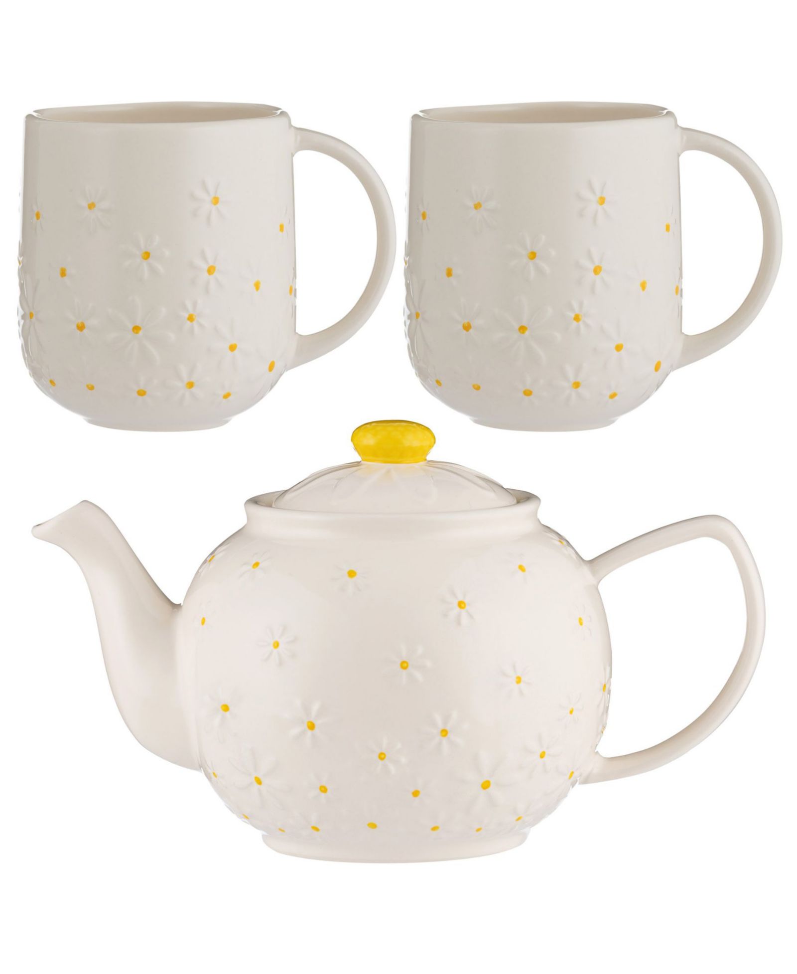 Price & Kensington Daisy 3-Piece Teapot Set