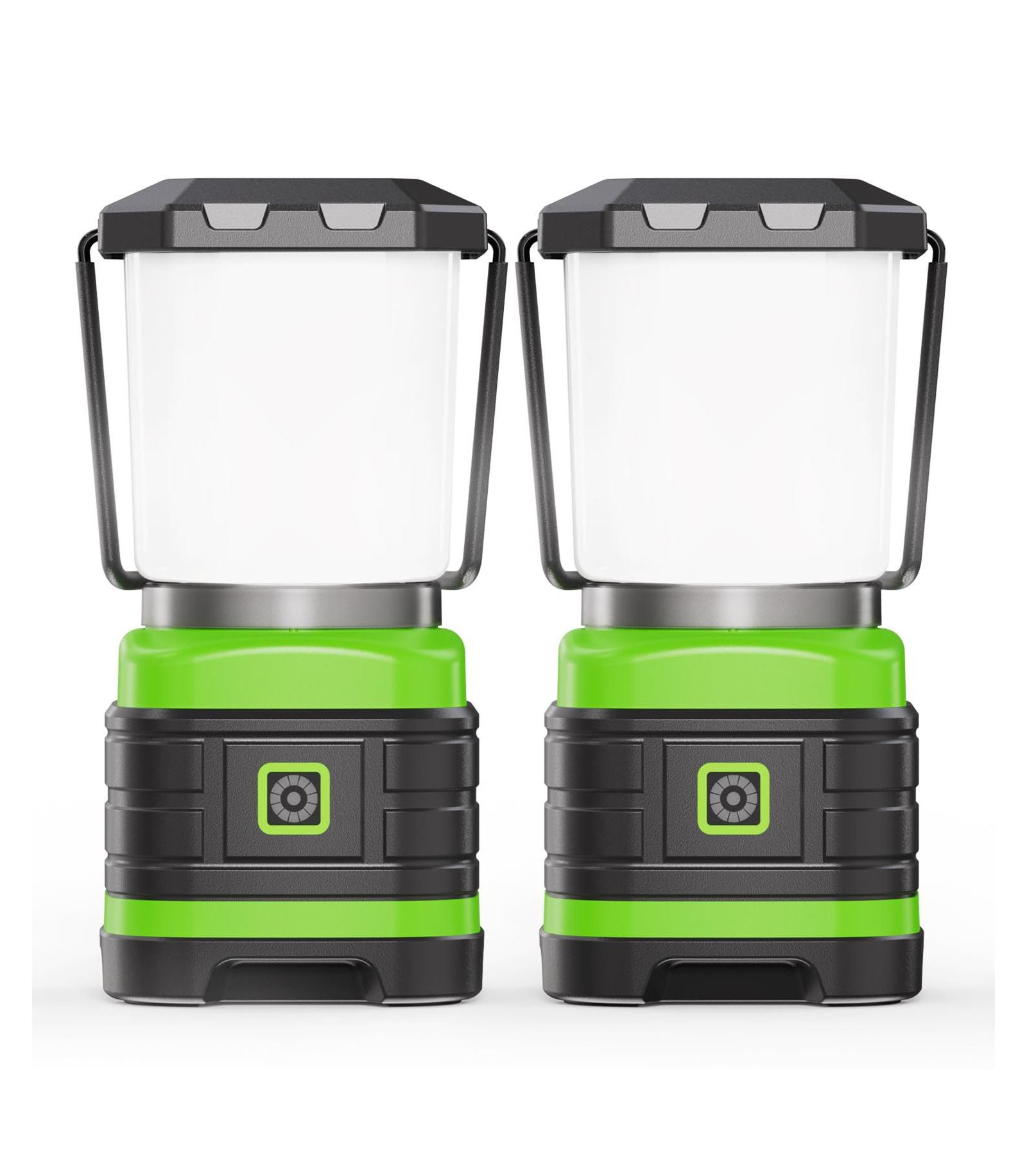 GNUADZ 2 Pack LED Camping Lantern Portable Emergency Flashlight Camping Outdoor Recreation Gear