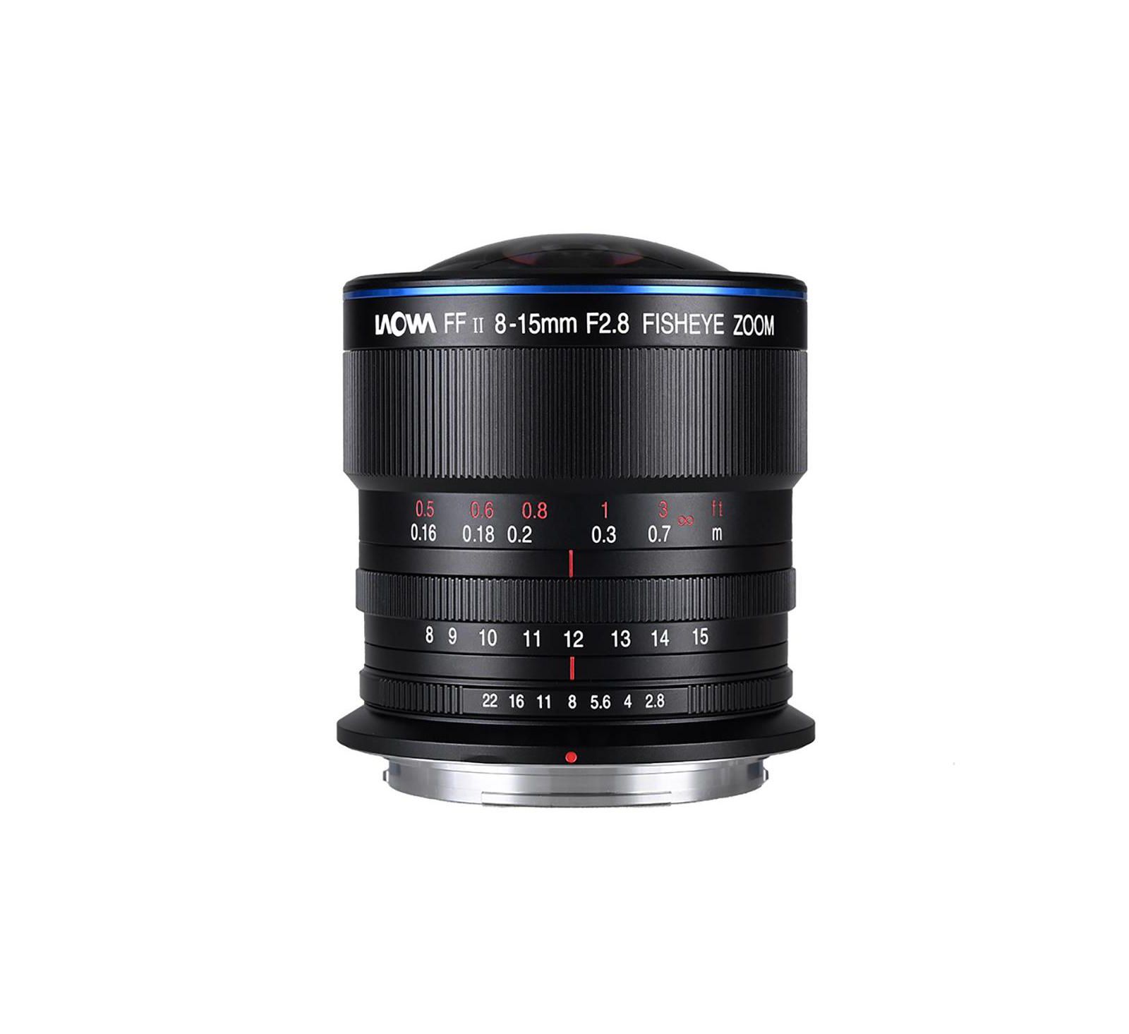 Объектив Fisheye Venus Laowa FF 8-15mm f/2.8 для Fujifilm GFX