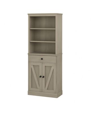 Шкаф для ванной gaomon Farmhouse Tall Storage Cabinet with Adjustable Shelves