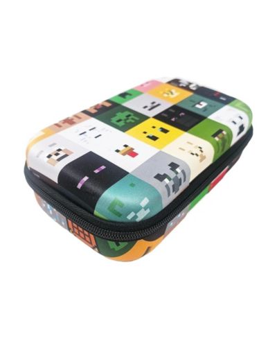 GNUADZ Molded Pencil Case Zipper Closure Hard Shell Storage Box