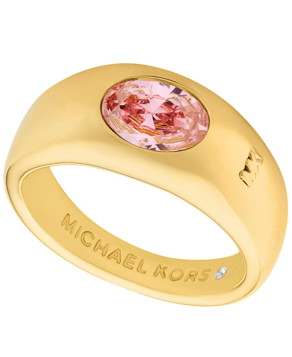 Michael Kors Oval Stone Signet Ring