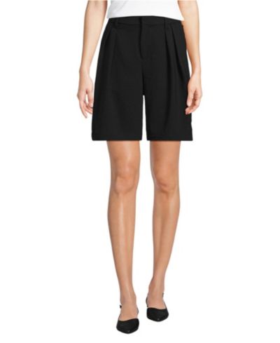 Lands' End Женские шорты Creaseless High Rise, 8"