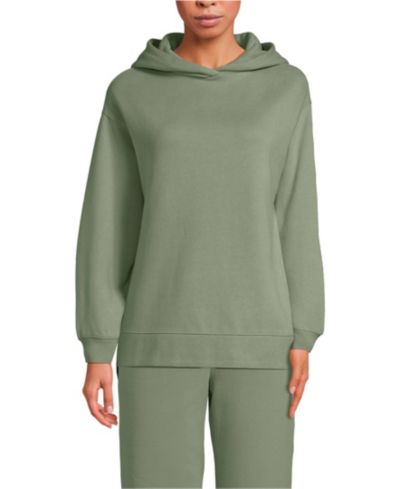 Женский свитшот Lands' End Long Sleeve Serious Sweats Hooded Tunic