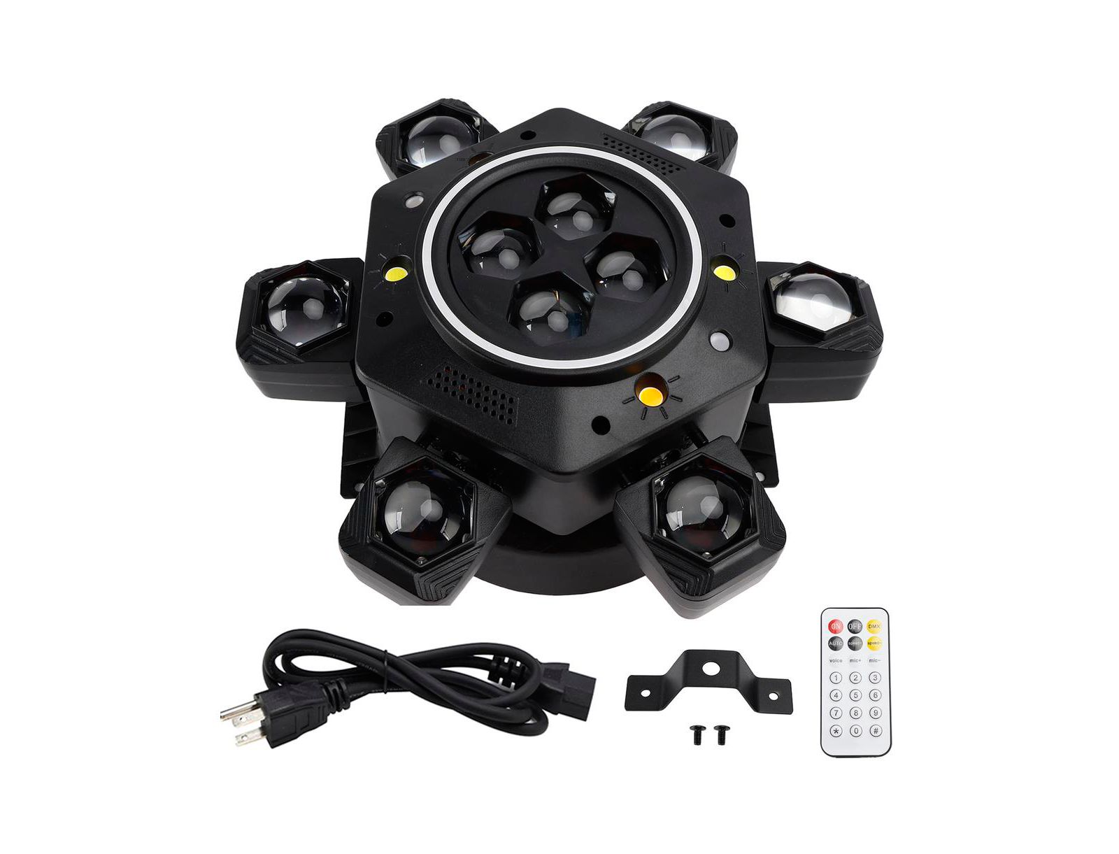 Подвижная голова Artudatech 150W RGBW с DMX управлением, лазером и стробоскопом