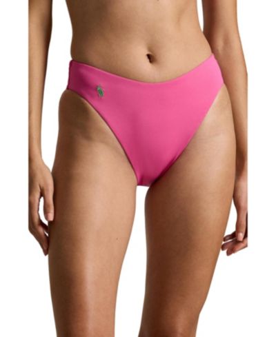 Женский купальник Polo Ralph Lauren High Leg Scoop Bikini Bottom
