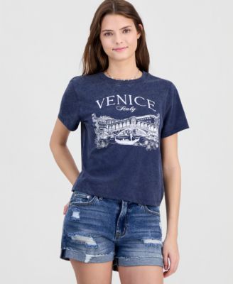 Rebellious One Juniors' Venice Graphic T-Shirt