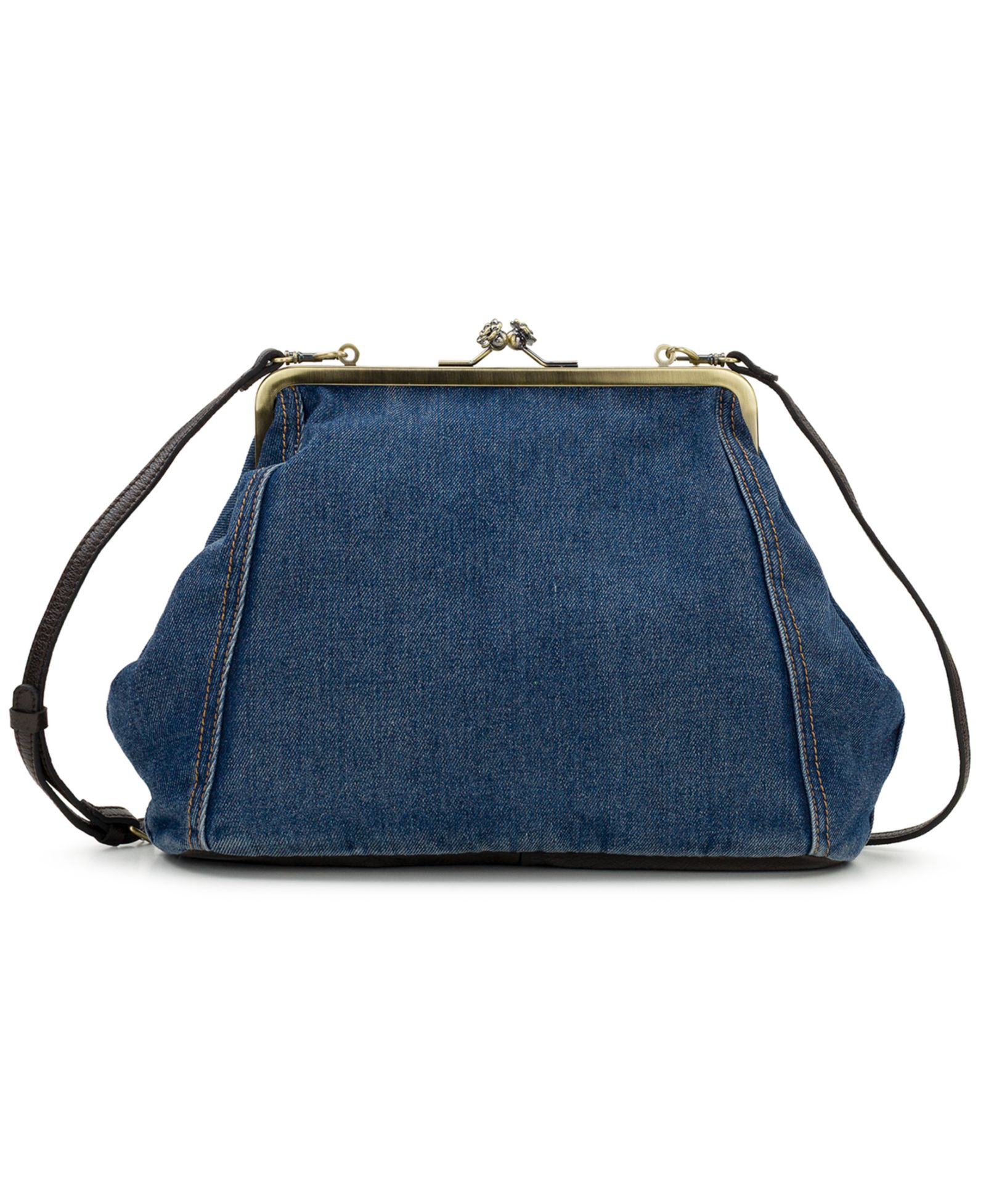 Женская сумка-клатч Patricia Nash Vivienne Medium Denim Frame