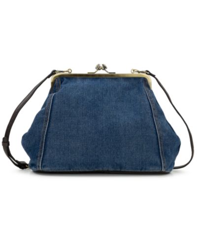 Женская сумка-клатч Patricia Nash Vivienne Medium Denim Frame