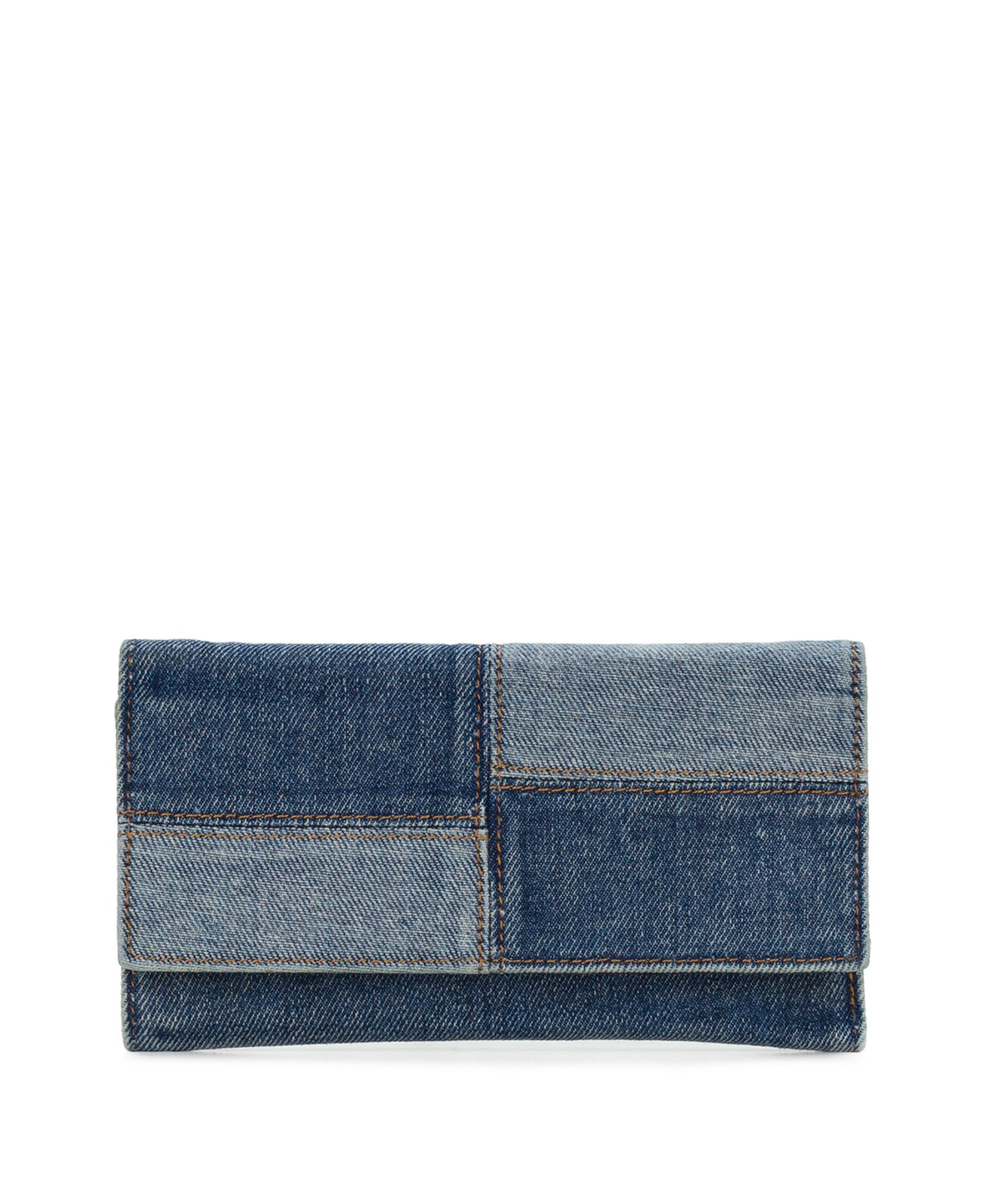 Patricia Nash Terresa Denim Patchwork Wallet