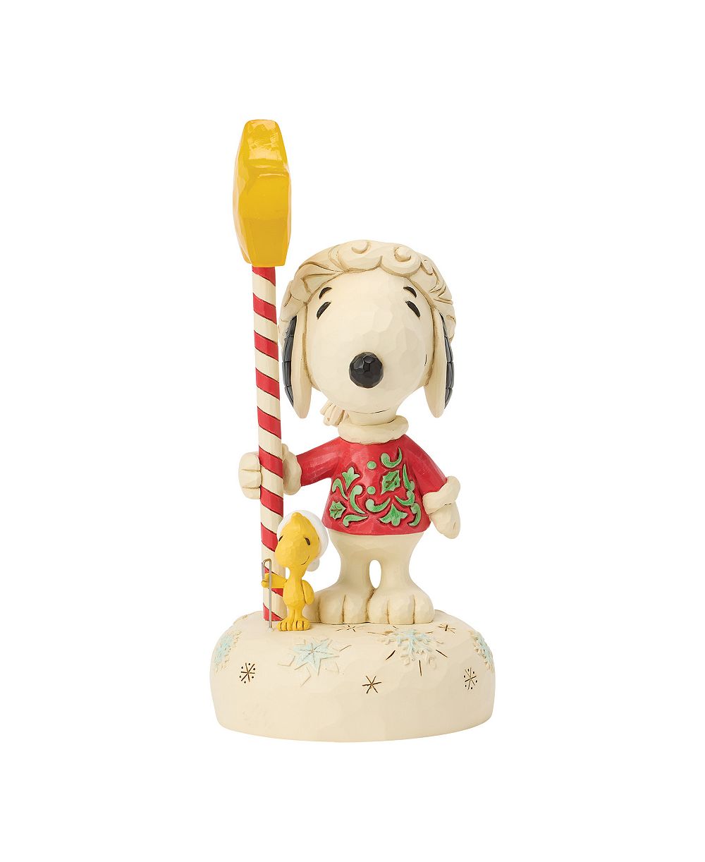 Фигурка Jim Shore Peanuts Snoopy с светящейся звездой