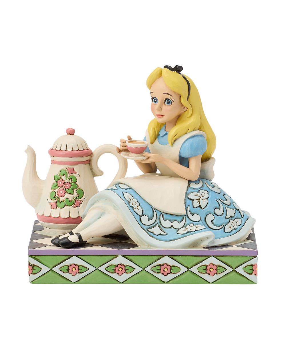 Фигурка Jim Shore Disney Traditions Alice with Teapot