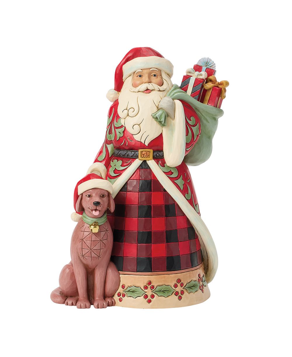 Jim Shore фигурка Санта-Клауса Highland Glen из серии Heartwood Creek