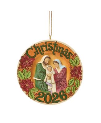 Украшение Jim Shore Heartwood Creek Annual Dated 2026 Holy Family